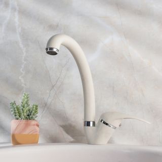 Смеситель для кухни РМС SL135W-011F белый